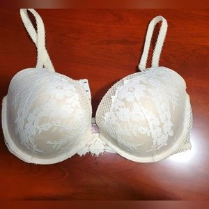 Padded push up bra